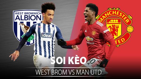 TỶ LỆ và dự đoán kết quả West Brom vs MU